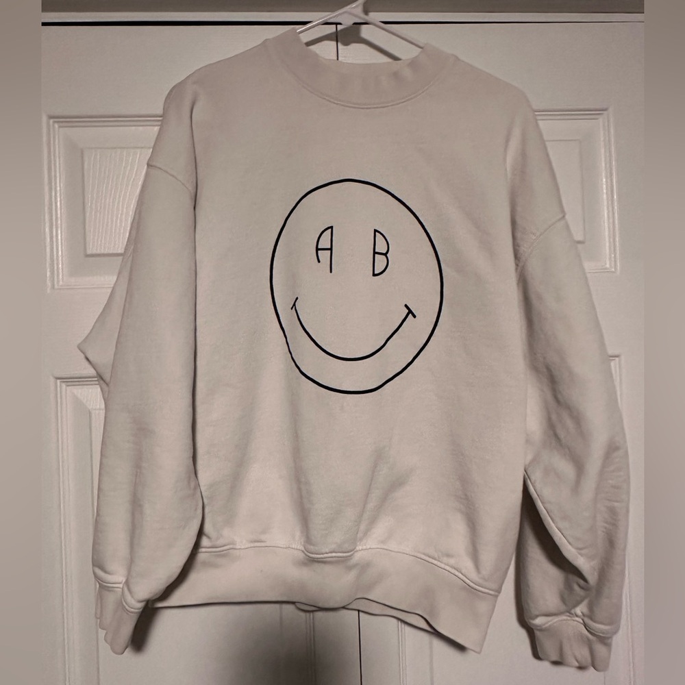 Anine Bing Smiley Sweatshirt size medium